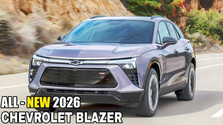 2026 Chevrolet Blazer Ev Redesign