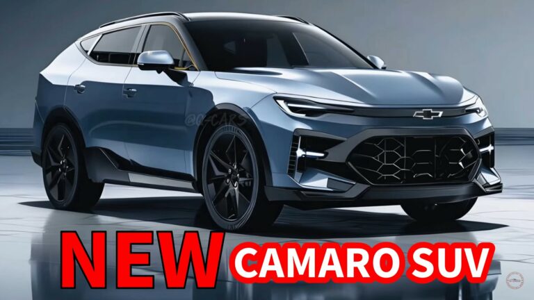 2026 Chevrolet Camaro Suv Price