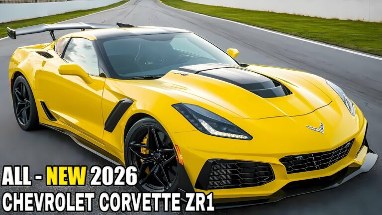 2026 Chevrolet Corvette Zr1 Convertible Redesign