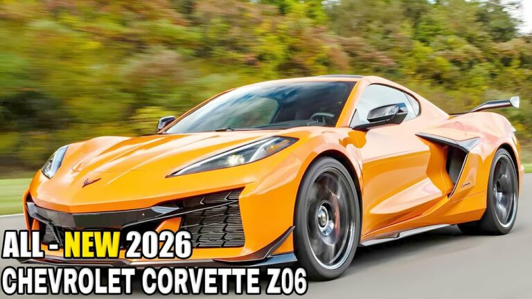 2026 Chevy Corvette Z06 Convertible Redesign