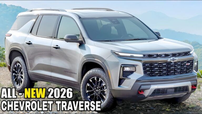 2026 Chevy Traverse Specs